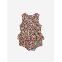 Baby Confetti all over ruffle woven romper