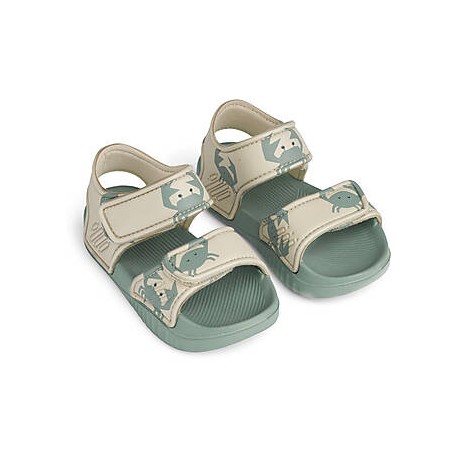 Blumer sandals - Crab