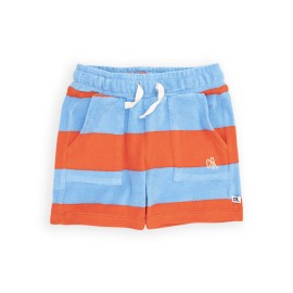 Stripes red/blue shorts loose