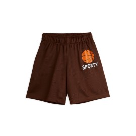 Basketball Mesh Shorts - brown