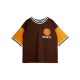 Basketball Mesh T-Shirt - brown