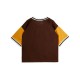 Basketball Mesh T-Shirt - brown