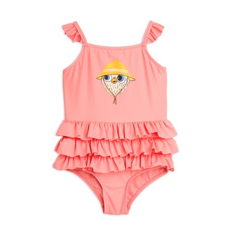 Owl frill UV Swimsuit