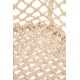 Hanging crib - white