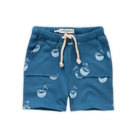 Sweat shorts with pockets - coconut