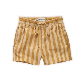 Swimshorts stripes honey