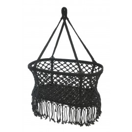 Hanging crib - black