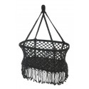 Hanging crib - black