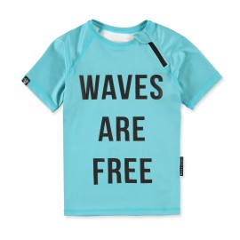 Waves are free swim tee
