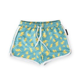 Bolts of Lightning swim trunks