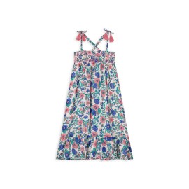 Dress Marceline - blue summer meadow