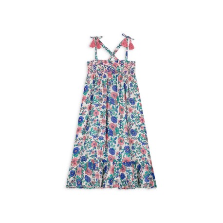 Dress Marceline - blue summer meadow