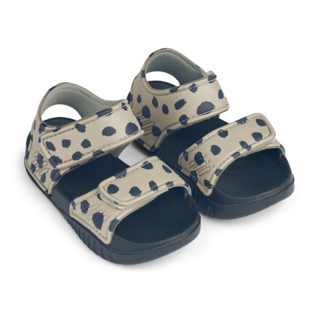 Blumer sandals - Leo spots