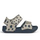 Blumer sandals - Leo spots