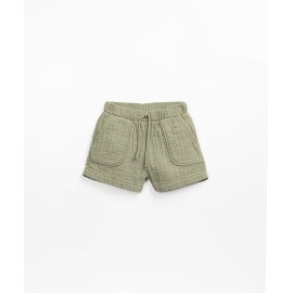 Baby shorts with pockets - recycled