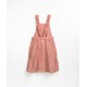 Linen dress - Coral