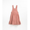 Linen dress - Coral