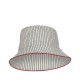 Ace bucket hat - stripe blue