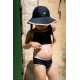 Manon swim hat - Blueberry