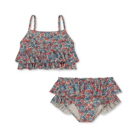 Manuca frill bikini - Rosie blue