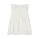 Posey dress - optic white