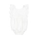 Posey romper - optic white