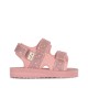 Sun sandals glitter - mellow rose