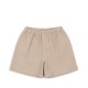 Olive shorts - pure cashmere