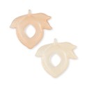 2-pack lemon cooling teethers - blush