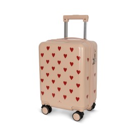 Travel suitcase - Hearts