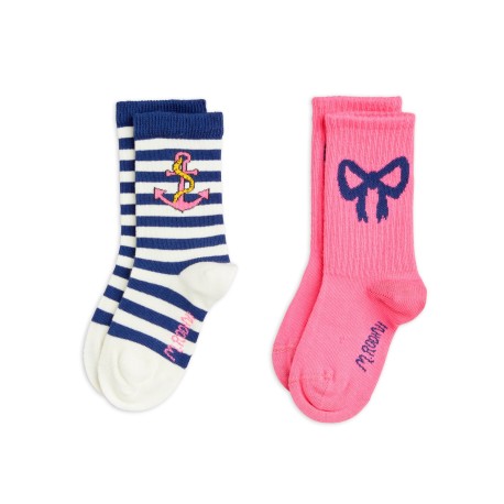 Bow Socks - 2 pack