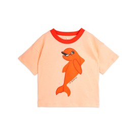 Dolphin tee - red