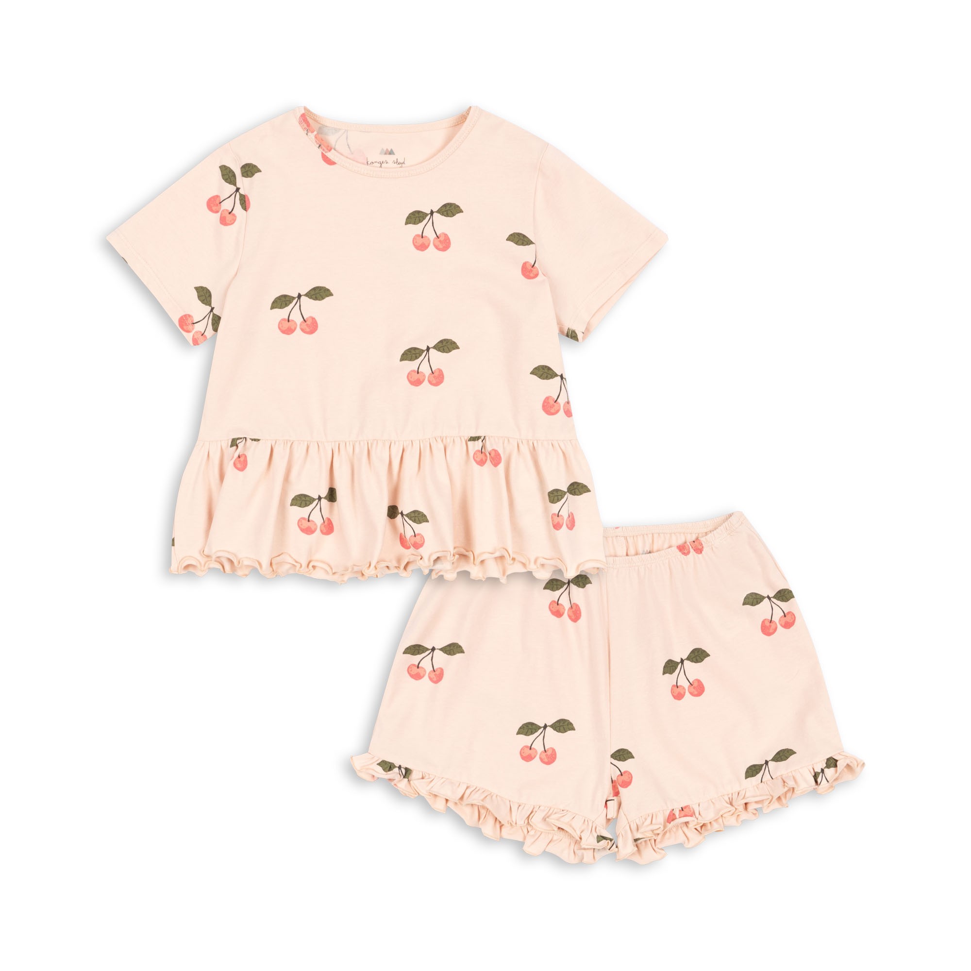 Frill PJ Set - Sangria main image 1