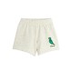 Bird embroidered neps sweatshorts