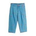 Mini hearts woven trousers