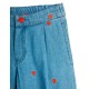 Mini hearts woven trousers
