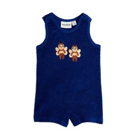Bees baby terry summersuit