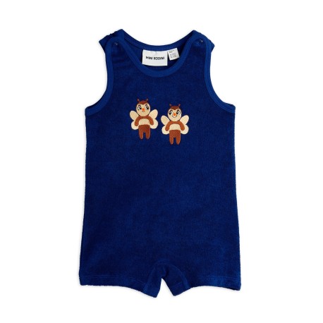 Bees baby terry summersuit