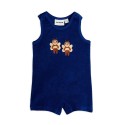 Bees baby terry summersuit