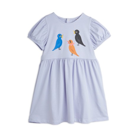 Birds short sleeve dress