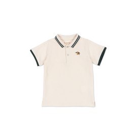 Florian polo shirt- antique white