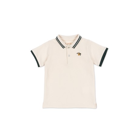 Florian polo shirt- antique white