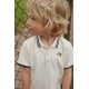Florian polo shirt- antique white