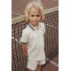 Florian polo shirt- antique white