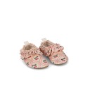 Merle frill swim shoes - cherry pink motif