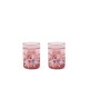 2 PACK GLITTER CUPS - over the rainbow