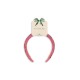Beaded hairbrace - bubblegum
