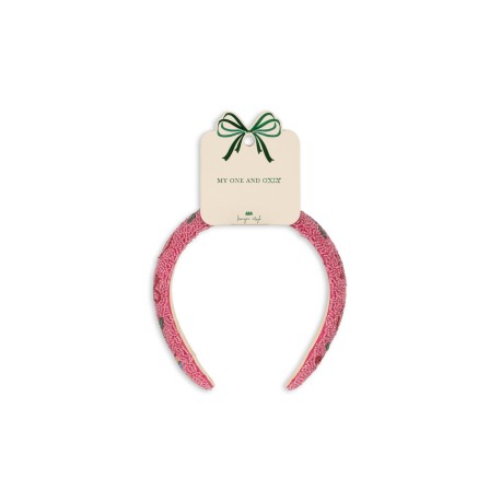 Beaded hairbrace - bubblegum