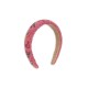 Beaded hairbrace - bubblegum