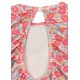Manuca long sleeves frill swimsuit - rainbow bow